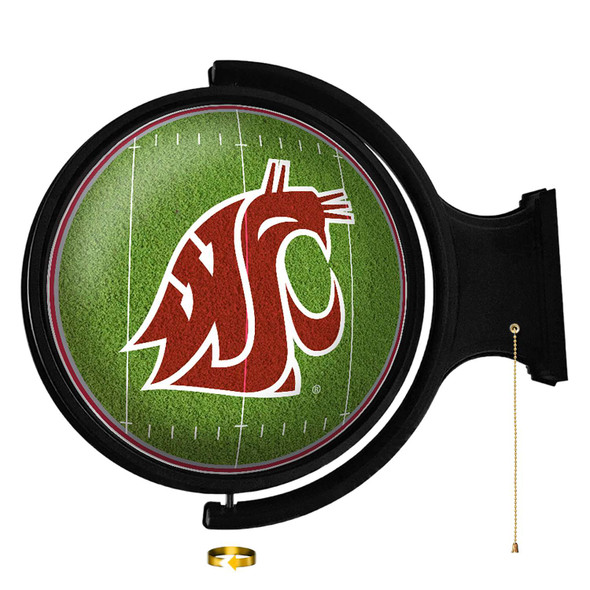 Washington State Cougars: On the 50 - Rotating Lighted Wall Sign | The Fan-Brand | NCWAST-115-22