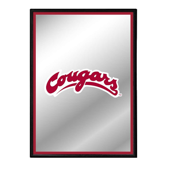 Washington State Cougars: Framed Mirrored Wall Sign | The Fan-Brand | NCWAST-275-01 Washington State Cougars: Framed Mirrored Wall Sign | The Fan-Brand | NCWAST-275-01
