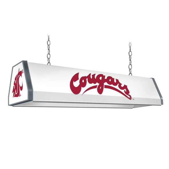 Washington State Cougars: Standard Pool Table Light - White | The Fan-Brand | NCWAST-310-01A