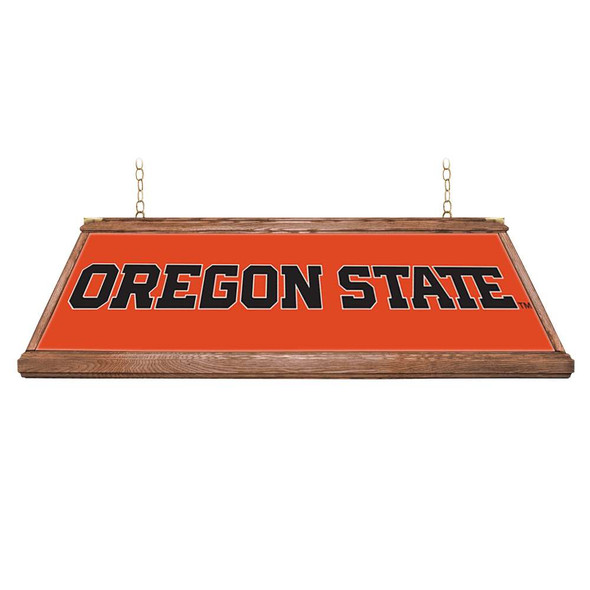 Oregon State Beavers: Premium Wood Pool Table Light - Orange | The Fan-Brand | NCORST-330-01A Oregon State Beavers: Premium Wood Pool Table Light - Orange | The Fan-Brand | NCORST-330-01A