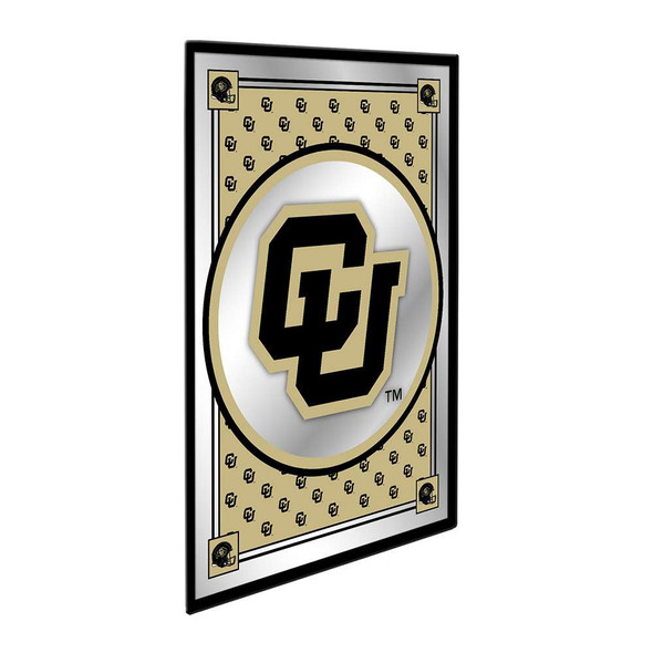 Colorado Buffaloes Team Spirit Framed Mirrored Wall Sign - CU | The Fan-Brand | NCCOBF-275-02 Colorado Buffaloes Team Spirit Framed Mirrored Wall Sign - CU | The Fan-Brand | NCCOBF-275-02