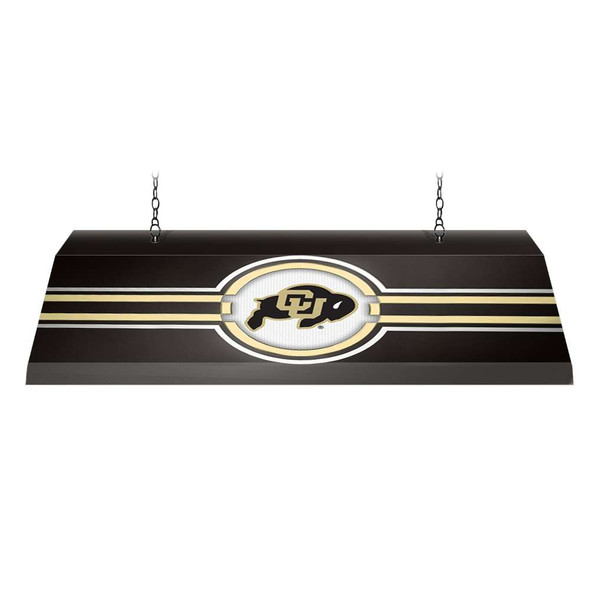 Colorado Buffaloes Edge Glow Pool Table Light - Black / Gold / Helmet | The Fan-Brand | NCCOBF-320-03