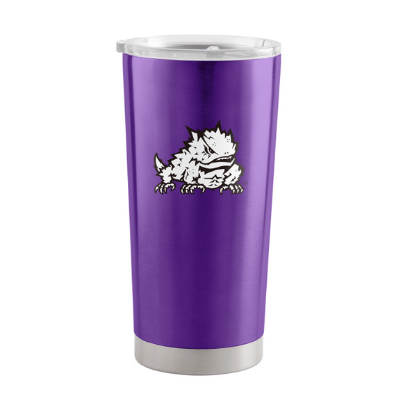 TCU Horned Frogs 20 oz. Gameday Stainless Steel Tumbler| Logo Brands | 215-S20T-1