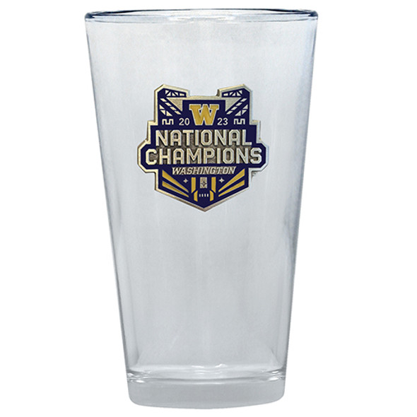 Michigan Wolverines 2023 National Champions Pint Glass | Heritage Pewter | PNT11455E