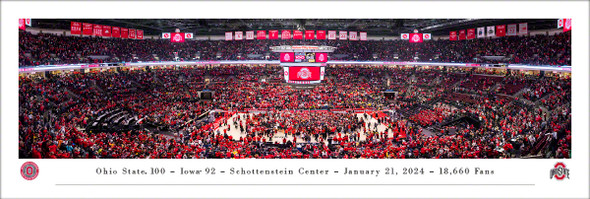 Ohio State Buckeyes Women's Basketball Print | Blakeway | OSU14