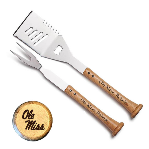 Mississippi Rebels TURN TWO Combo BBQ Set | Baseball BBQ | GRTLSTTTMOM_660251896632