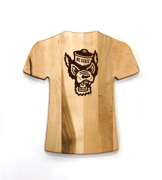 NC State Wolfpack Jersey Style Cutting Board | Baseball BBQ | GRTLJSBNCSWP_647625017046