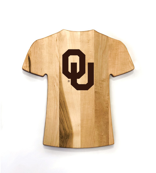 Oklahoma Sooners Jersey Style Cutting Board | Baseball BBQ | GRTLJSBOS_660251549118