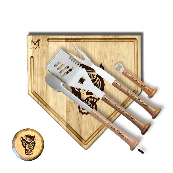 NC State Wolfpack Trough Grand Slam Combo Set | Baseball BBQ | GRTLSTGST17NCSWP NC State Wolfpack Trough Grand Slam Combo Set | Baseball BBQ | GRTLSTGST17NCSWP