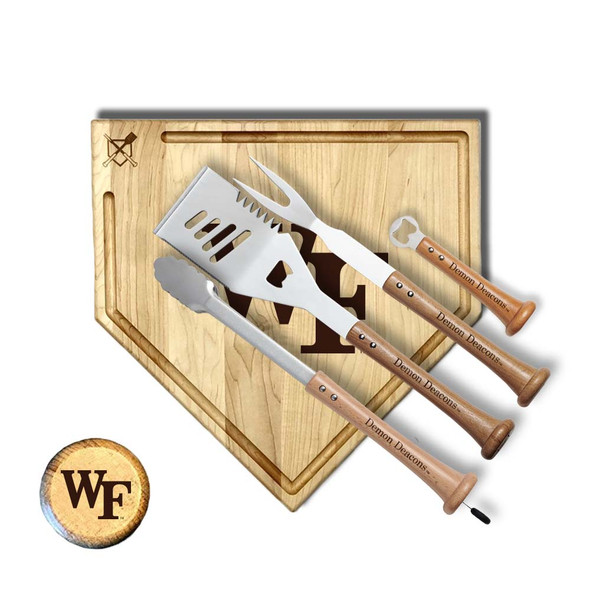 Wake Forest Demon Deacons Trough Grand Slam Combo Set | Baseball BBQ | GRTLSTGST17WFDD