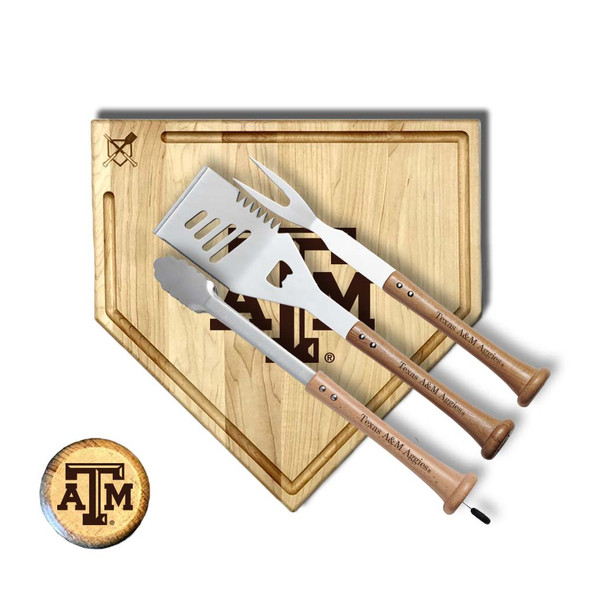 Texas A&M Aggies Trough Silver Slugger Combo Set | Baseball BBQ | GRTLSTSST17TAMA Texas A&M Aggies Trough Silver Slugger Combo Set | Baseball BBQ | GRTLSTSST17TAMA