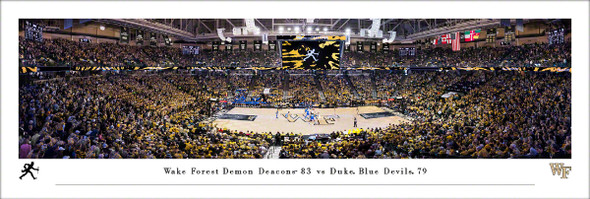 Wake Forest Demon Deacons Basketball Print | Blakeway | WFU7