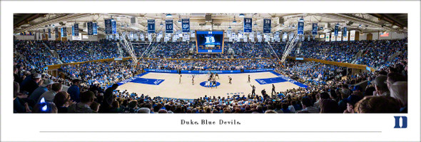 Duke Blue Devils Basketball Panoramic Photo Print | BLAKEWAY | DUKE3