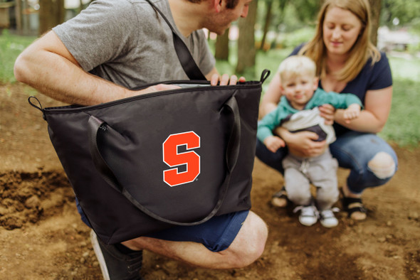 Syracuse Orange Eco-Friendly Cooler Tote Bag | Picnic Time | 516-01-179-546-0