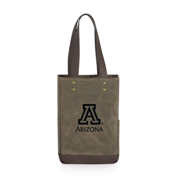 Arizona Wildcats 2 Bottle Insulated Wine Cooler Bag | Picnic Time | 536-02-140-014-0