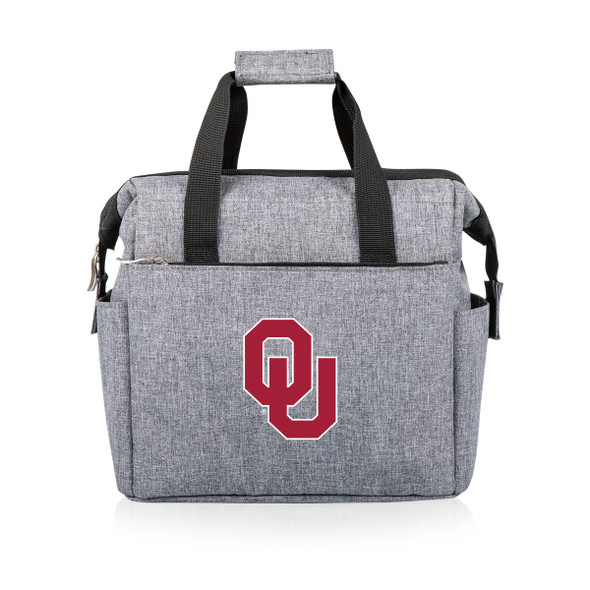 Oklahoma Sooners On The Go Lunch Bag Cooler | Picnic Time | 510-00-105-454-0