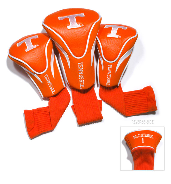 Tennessee Volunteers 3 Pack Embroidered Contour Golf Headcovers | Team Golf |23294