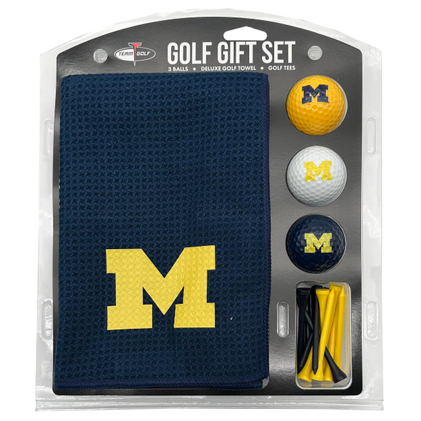 Michigan Wolverines 16" X 40" Microfiber Towel Golf Gift Set| Team Golf |22224