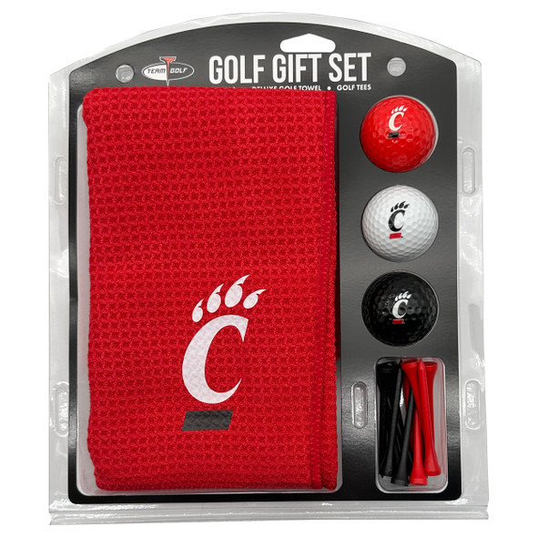 Cincinnati Bearcats 16" X 40" Microfiber Towel Golf Gift Set| Team Golf |24024