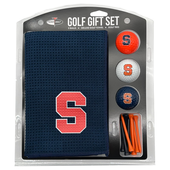 Syracuse Orange  16" X 40" Microfiber Towel Golf Gift Set| Team Golf |26124