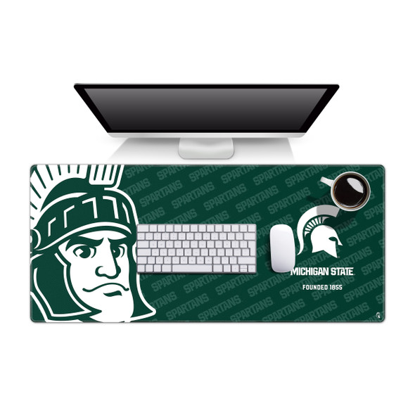 Michigan State Spartans Logo Series Desk Pad |Stadium Views | 1900416 Michigan State Spartans Logo Series Desk Pad |Stadium Views | 1900416