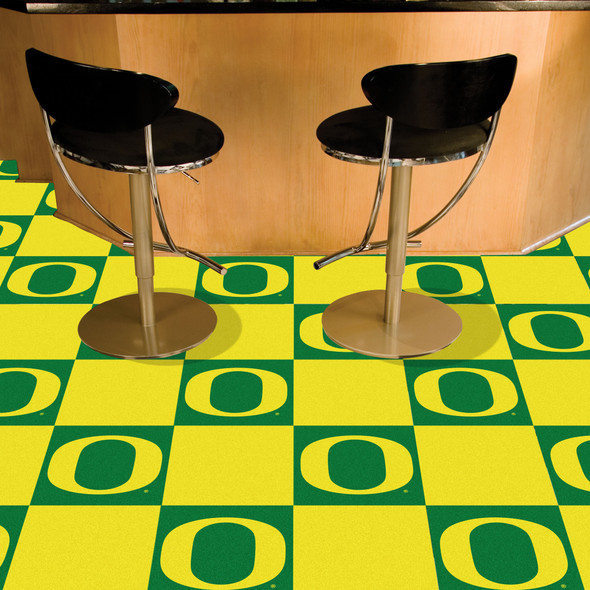 Oregon Ducks Carpet Tiles | Fanmats | 11936