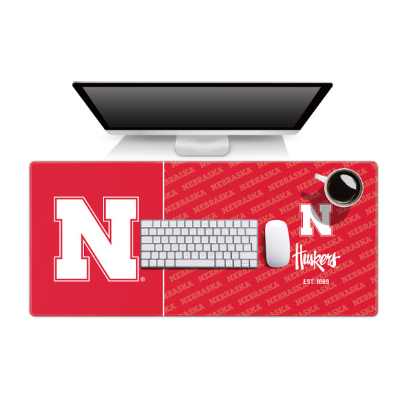 Nebraska Huskers Logo Series Desk Pad | Imperial | 1900485 Nebraska Huskers Logo Series Desk Pad | Imperial | 1900485