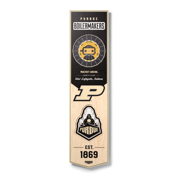 Purdue Boilermakers Basketball 3D Stadium 8x32 Banner | Stadium Views | 0952176 Purdue Boilermakers Basketball 3D Stadium 8x32 Banner | Stadium Views | 0952176