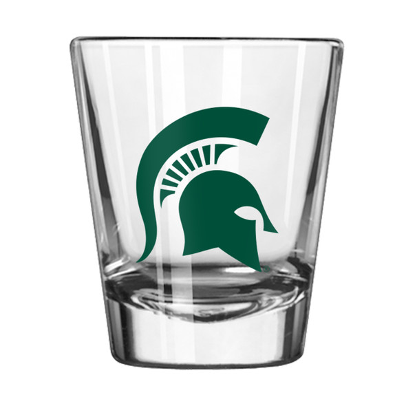 Michigan Wolverines State 2oz Gameday Shot Glass Set of 2| Logo Brands |LGC172-G2S-1