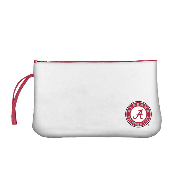 Alabama Crimson Tide Clear Wristlet| Logo Brands |LGC102-922
