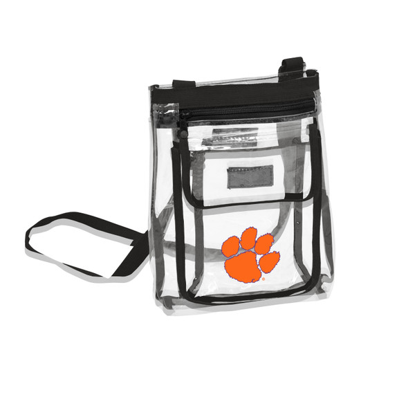 Clemson Tigers Gameday Clear Crossbody| Logo Brands |LGC123-66P