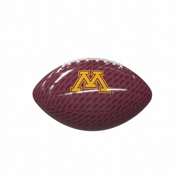 Minnesota Golden Gophers Carbon Fiber Mini Size Glossy Football| Logo Brands |LGC175-93MG-1