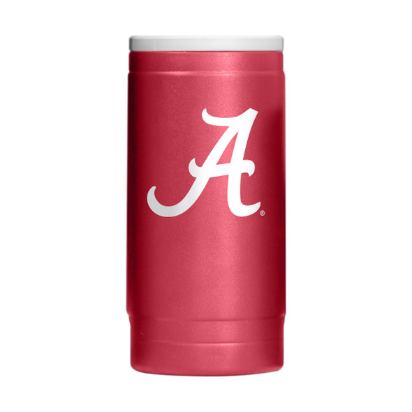 Alabama Crimson Tide Flipside Powder Coat Slim Can Coolie| Logo Brands |LGC102-S12PC-34