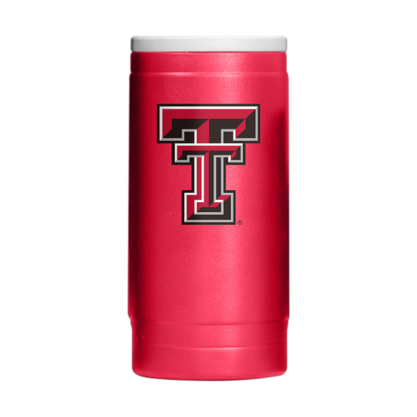 Texas Tech Red Raiders Flipside Powder Coat Slim Can Coolie| Logo Brands |LGC220-S12PC-34