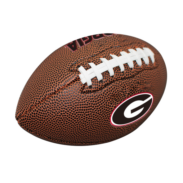 Georgia Bulldogs Mini Size Composite Football| Logo Brands |LGC142-93MC-1
