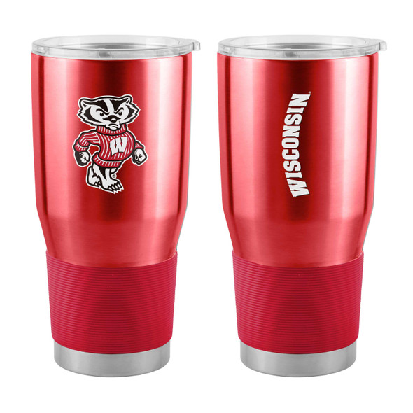 Wisconsin Badgers 30oz Gameday Stainless Tumbler| Logo Brands |LGC244-S30T-1