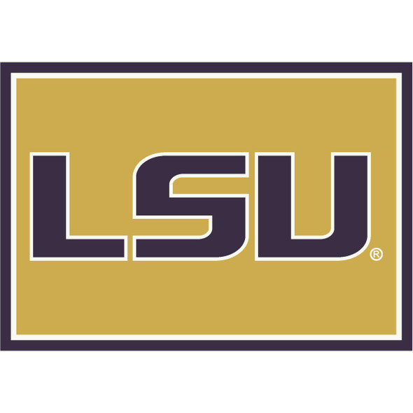 LSU Tigers Spirit Rug| Imperial |IMP521-3005