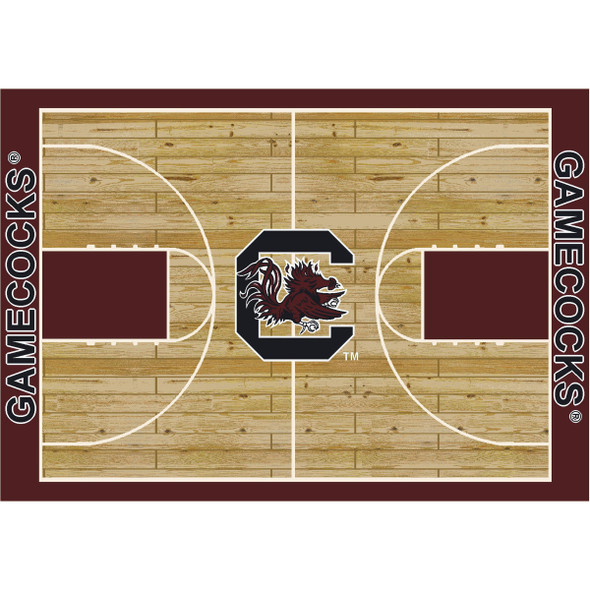 South Carolina Gamecocks Courtside Rug| Imperial |IMP553-3036