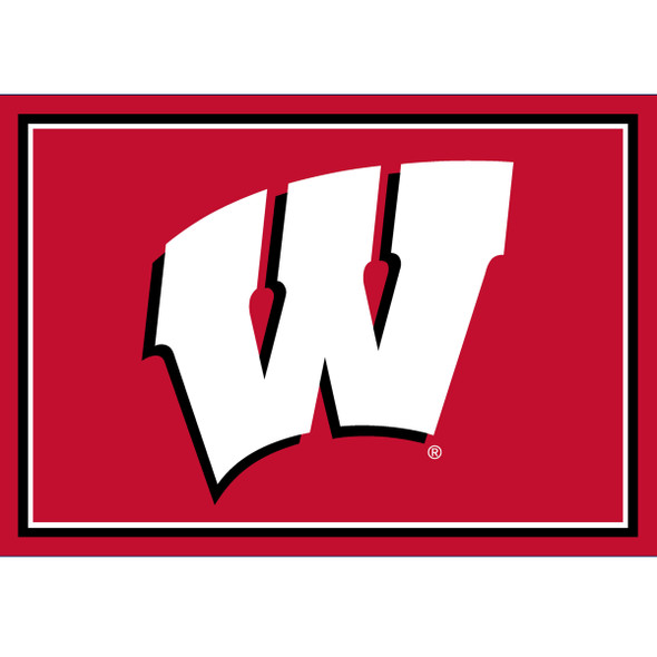 Wisconsin Badgers 3x4 Area Rug| Imperial |IMP569-3013