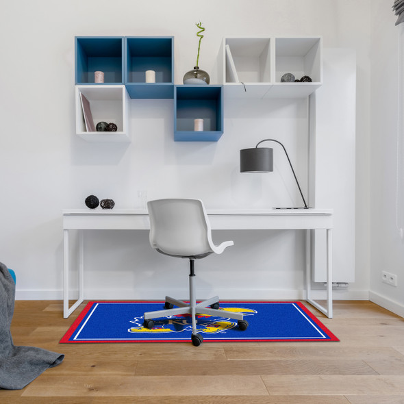 Kansas Jayhawks 3x4 Area Rug| Imperial |IMP569-3020
