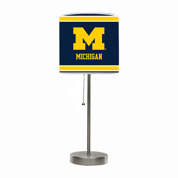 Michigan Wolverines Chrome Lamp| Imperial |IMP609-3009