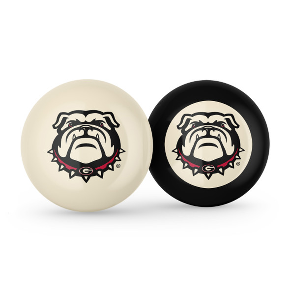 Georgia Bulldogs Cue Ball & 8 Ball| Imperial |IMP755-3008