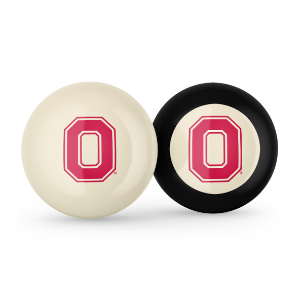Ohio State Buckeyes Cue Ball and 8 Ball | Imperial | IMP755-3015