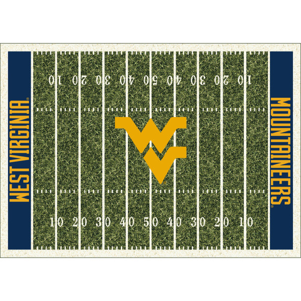 West Virginia Mountaineers Football Field Rug | IMPERIAL | 520-3051