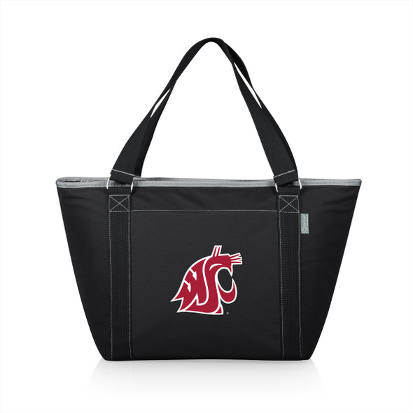 Washington State Cougars Topanga Cooler Tote Bag | Picnic Time | 619-00-175-634-0 Washington State Cougars Topanga Cooler Tote Bag | Picnic Time | 619-00-175-634-0