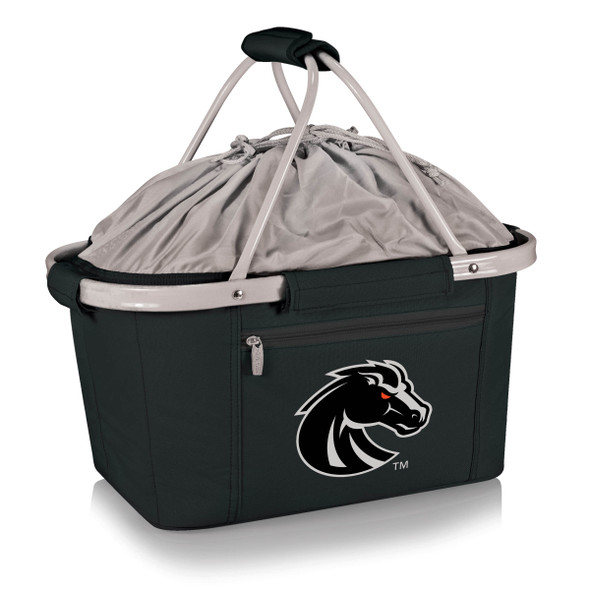 Boise State Broncos Metro Basket Collapsible Cooler Tote | Picnic Time | 645-00-175-704-0 Boise State Broncos Metro Basket Collapsible Cooler Tote | Picnic Time | 645-00-175-704-0