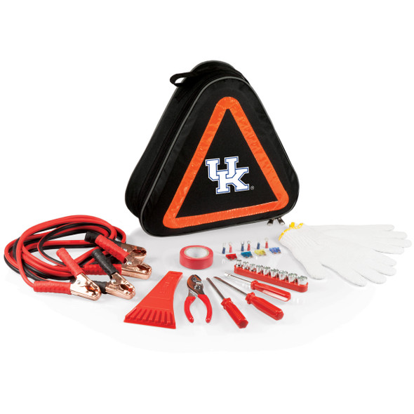 Kentucky Wildcats Roadside Emergency Car Kit | Picnic Time | 699-00-179-264-0