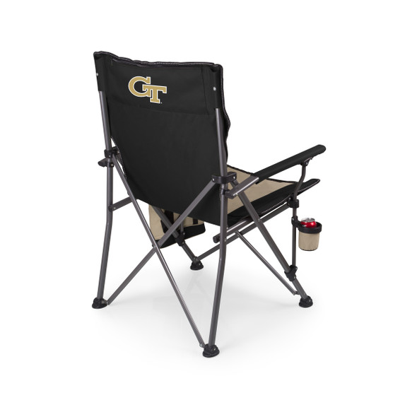 Georgia Tech Yellow Jackets Big Bear XXL Camping Chair with Cooler | Picnic Time | 808-00-175-194-0