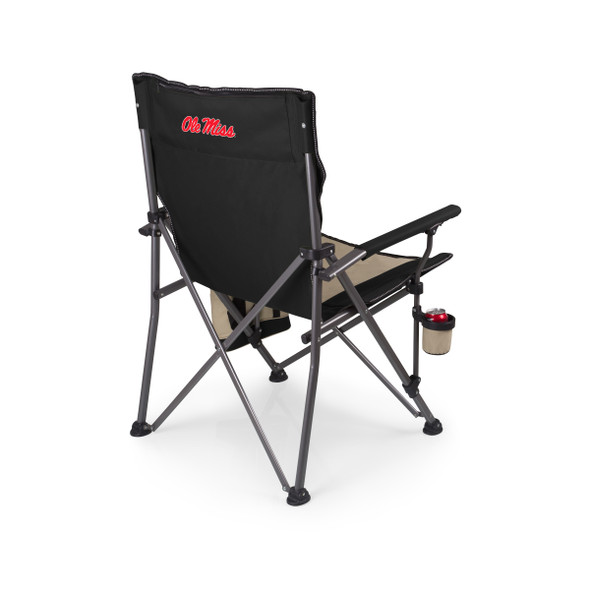 Mississippi Rebels Big Bear XXL Camping Chair with Cooler | Picnic Time | 808-00-175-374-0