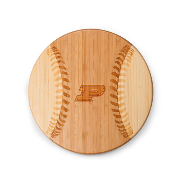 Purdue Boilermakers Home Run! Baseball Cutting Board & Serving Tray | Picnic Time | 894-00-505-513-0 Purdue Boilermakers Home Run! Baseball Cutting Board & Serving Tray | Picnic Time | 894-00-505-513-0